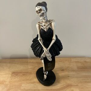 Rachel Zoe Skeleton Ballerina Gothic Halloween Decor